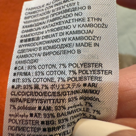 Gap Women’s Rust Colored Oversized Sweatshirt NWT Size Medium - Picture 7 of 8